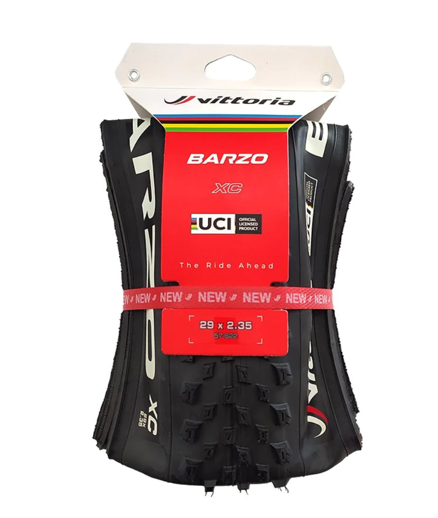 Pneu Vittoria Barzo 29x2.25 XC TLR 1C Nylon Pliable - 60 TPI, Noir