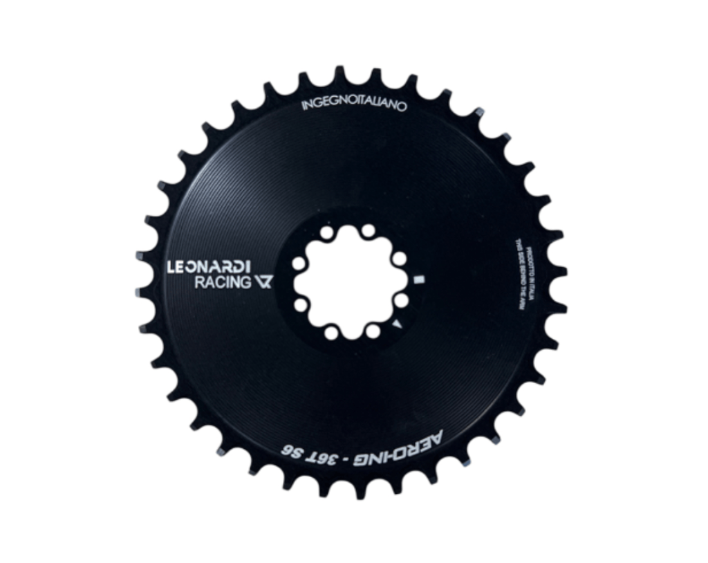 Leonardi corona areo gravel 36d 8 fori nnera