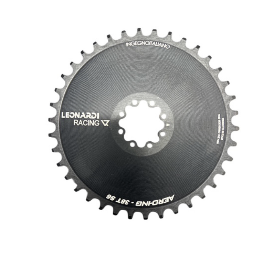 Leonardi corona aero 38d 8 fori nera
