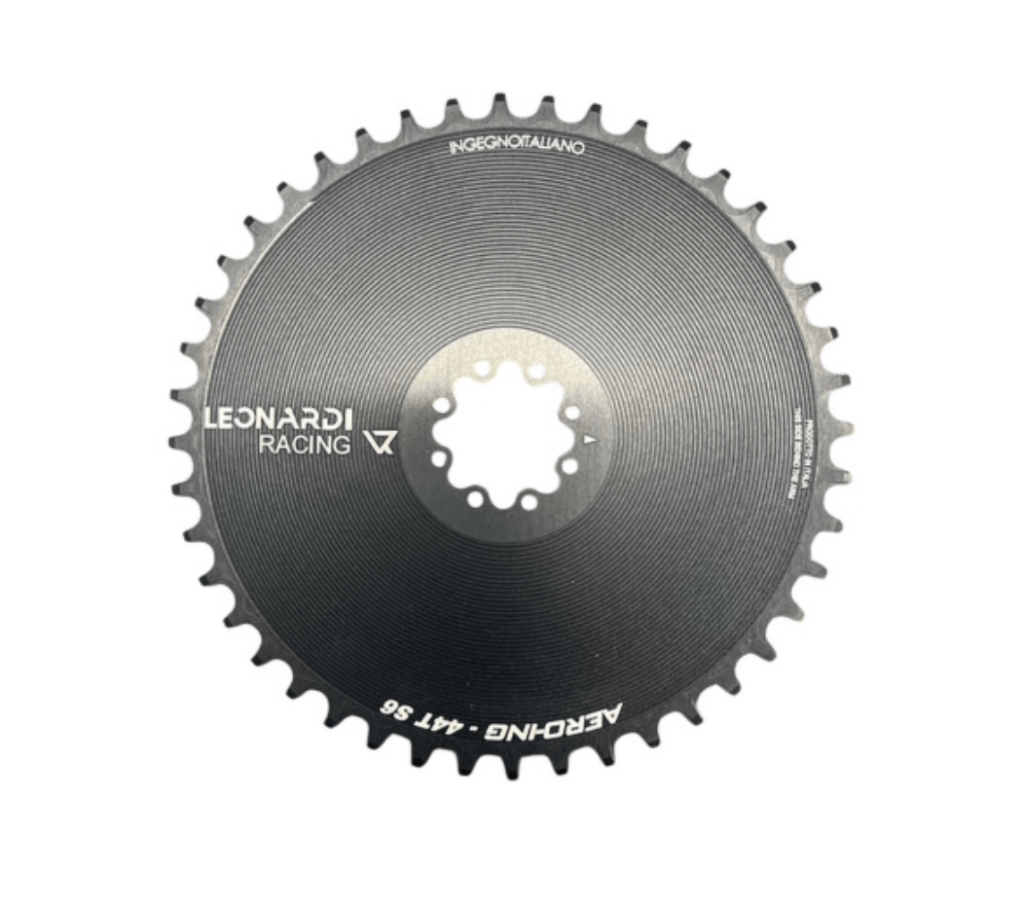Leonardi corona areo gravel 44d 8 fori nera